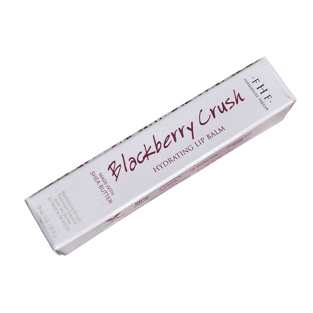 Blackberry Crush Hydrating Lip Balm .12oz Farmhouse Fresh